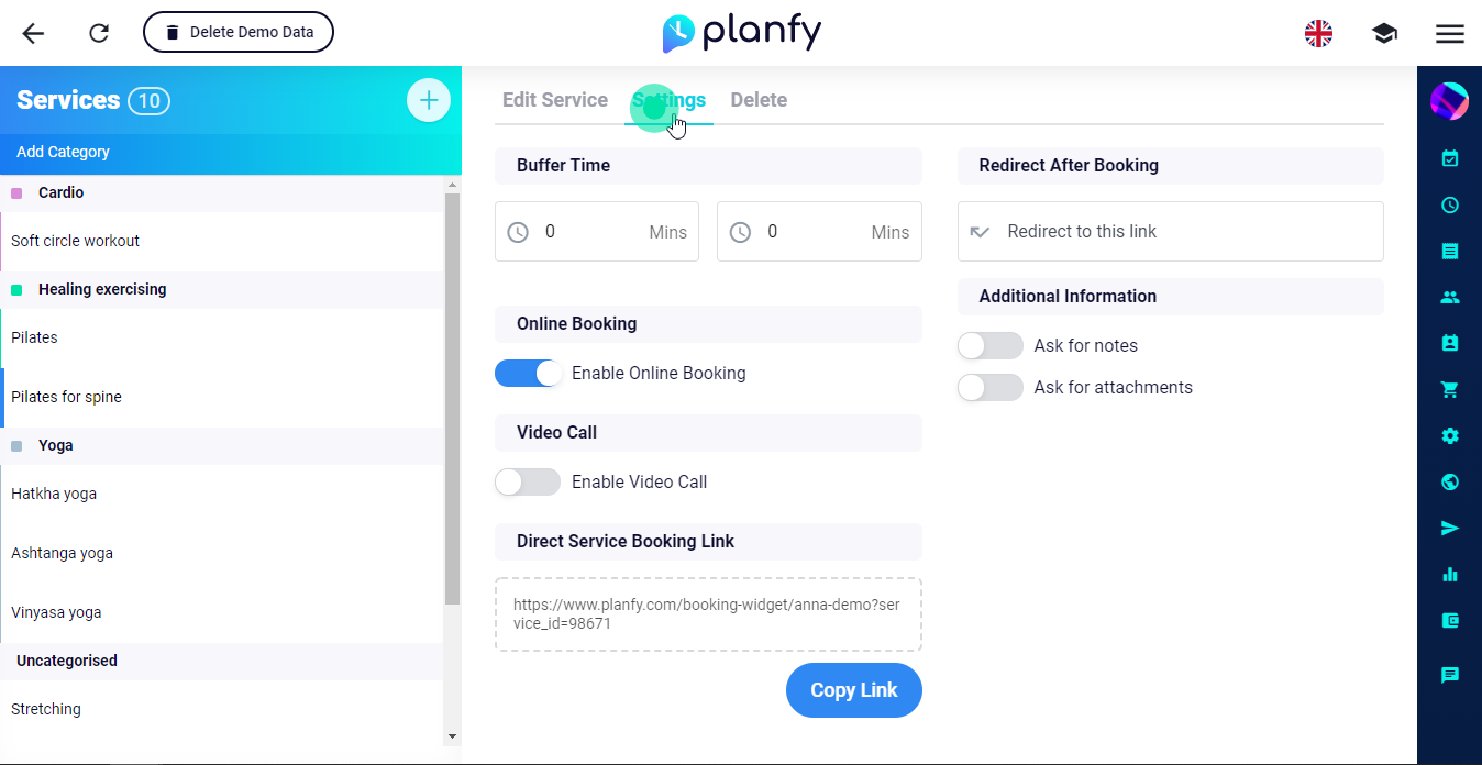 How to Ask Customers for Notes & Attachments via Booking Widget