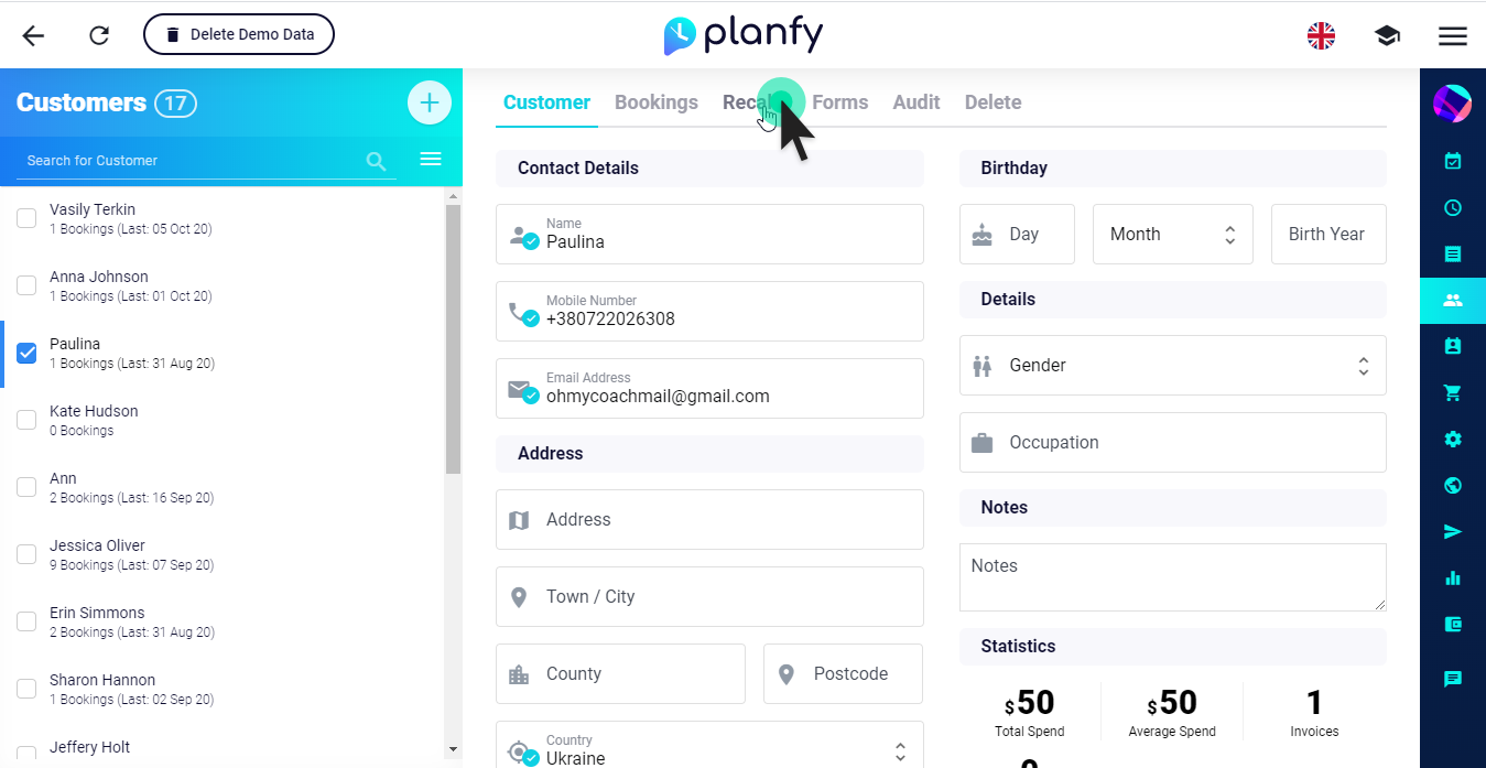 How to Send SMS, Email & Letter Recalls to Customers
